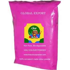 Polvo de Gulal de Alta Calidad para Holi |   Polvo de Color Aprobado por la FDA para Eventos Deportivos, Festivales y Revelación de Género - Product Image 4