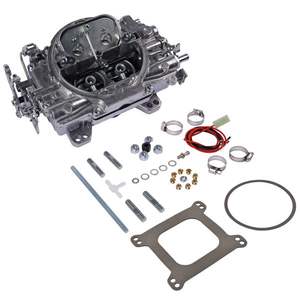 Edelbrock Performer 600 CFM 4-Barrel Square Bore <b>Carburetor</b> Replacement 1405 Model with Manual Choke - Product Image 3
