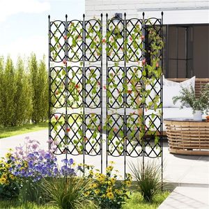 Treillis extérieur 19 'x 64' pour lit de jardin surélevé Clôture de support durable pour plantes - Product Image 4