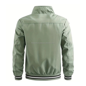 เสื้อแจ็คเก็ตลำลองใส่ได้ทุกเพศใหม่เสื้อแจ็คเก็ตซาฟารีระบายอากาศลายทางสีพื้นกันน้ำไซส์ใหญ่พิเศษสำหรับเล่นกีฬาทุกฤดู - Product Image 2