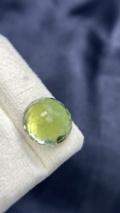 Apatite Naturelle Certifiée Bio Couleur Naturelle, Pierre Taillée de Forme Ovale avec une Bonne Qualité de Lustre, Pierre Précieuse Non Montée 13,45 Carats, Nettoyée au Loup - Product Image 6