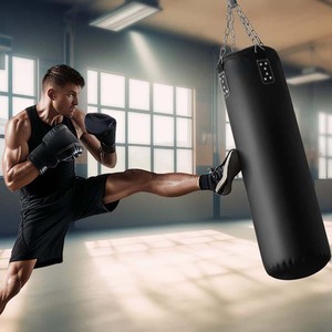 Wholesale Low Price Gym Special <b>Boxing</b> Punching Bags Fitness Can Be Customised Exclusive logo Kickboxing Punching Bags - Product Image 6