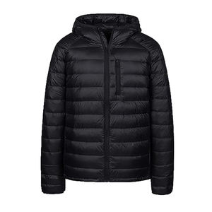 Manteaux pour hommes sur mesure OEM en gros 2025 – Blouson d'hiver matelassé en coton brillant pour hommes, modèle de créateur - Product Image 3