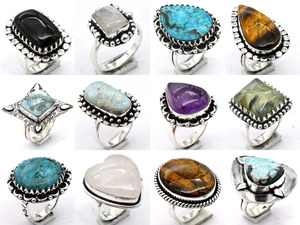 Bulk <b>Ring</b> Lot Mystery Pack <b>Rings</b> Gemstone <b>Rings</b> Wholesale <b>Rings</b> Lot <b>Chunky</b> <b>Rings</b> Statement <b>Rings</b> Traditional <b>Rings</b> Women's <b>Rings</b> - Product Image 3