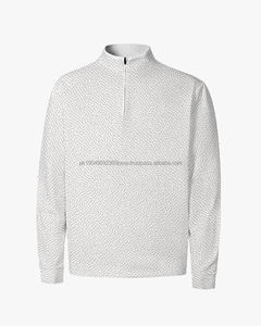   เสื้อฮู้ดดี้ผู้ชายสำหรับเล่นกีฬา ปี 2026 จากผู้ผลิต OEM คุณภาพสูง แบบซิปคอ 1/4  สำหรับกอล์ฟ  พร้อมบริการสกรีนลายตามสั่ง - Product Image 2