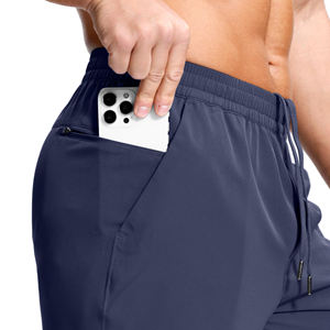 Pantalones Cortos Deportivos para Hombre, Casuales, Ecológicos, de Poliéster, Secado Rápido, Transpirables, que Absorben la Humedad, al por Mayor, Nueva Llegada, Personalizables - Product Image 3