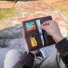 Goodshopping - Cartera Elegante y Moderna para Hombre, de Microfibra y Cuero Sintético, Delgada, Plegable, con Tarjetero, Impermeable, Duradera y a la Moda - Product Image 3