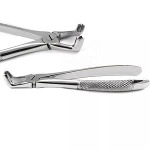 KANeka Fig 79 Forceps d'extraction dentaire en acier inoxydable certifié CE Classe I Instrument chirurgical pour l'extraction des molaires inférieures - Product Image 4