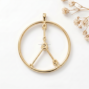 Pendentifs et Breloques Zodiaque Cancer de Juillet, Bijoux de Force Émotionnelle, Cadeau Céleste, Collection Usine OEM ODM - Product Image 1