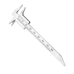 Calibrador Vernier Dental de Doble Extremo 0–80 mm – Instrumento de Medición de Precisión para Laboratorio Dental - Product Image 3