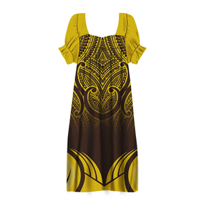 Hot Sales Breathable Mumu Dress Custom Design Style Mumu Dress High Quality Women Clothing Mumu Dress Plus Size Women's - Product Image 3
