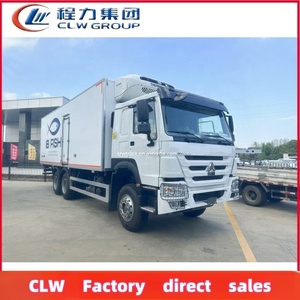 Le nouveau Howo 20 tonnes a frigorifié le <span class=keywords><strong>camion</strong></span> frigorifié par boîte résistante de roues des camions 6x4 10 - Product Image 3