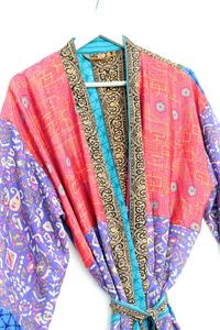 ชุดกิโมโนผ้าไหมสำหรับผู้หญิง, ชุดกิโมโนสไตล์วินเทจสำหรับผู้หญิง - Product Image 2