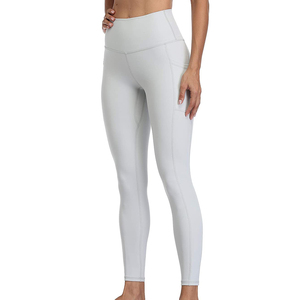 OEM Service High Quality Elastic Waist Women's Casual Yoga <b>Leggings</b> New Style Solid Pattern <b>Plus</b> <b>Size</b> <b>Legging</b> Made in Pakistan - Product Image 1