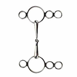 Stainless Steel Horse Bit With <b>Roller</b> Sliding <b>Joint</b> Equestrian Bridle Bit High Quality Easy Install Customizable Tack Bit - Product Image 4