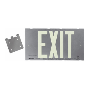 Señal de Salida Fotoluminiscente BradyGlo para Rutas de Escape de Emergencia - Product Image 2