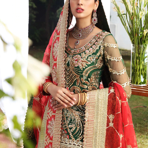 Robe de mariée pakistanaise traditionnelle de haute qualité, vente en gros, nouvelle arrivée, broderie à la main, tenue de mariage, Lehenga Choli 2026 - Product Image 4