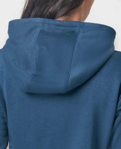 Conjunto de sudadera con capucha de algodón con cremallera 1/4 para mujer - Product Image 1