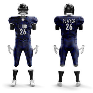 Uniforme de Fútbol Americano con Costuras Reforzadas, Calidad Premium, Marca Privada OEM, Uniforme Deportivo Personalizado para Equipos - Product Image 3