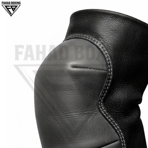 Buen Proveedor, Nuevo Producto, Servicio OEM ODM, Protectores de Rodilla de Cuero Genuino Negro y Gris, Acolchados, Último Modelo - Product Image 3