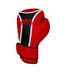 Gants de MMA en cuir durables pour l'entraînement de boxe/kickboxing, doublure respirante, 14 oz, utilisation en salle de sport et à domicile, service OEM disponible - Product Image 1