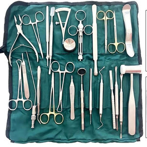 Ensemble d'instruments chirurgicaux dentaires de haute qualité et de qualité supérieure, en acier inoxydable, manuel, réutilisable, certifié par Tegra - Product Image 2