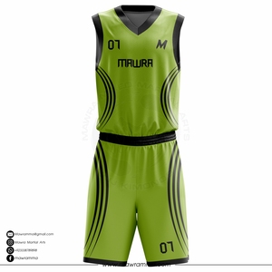 Wholesale Custom Basketball Jersey Sublimation Quick Dry Plus Size Moisture Wicking 100% Polyester Team Sport Uniform - Product Image 5