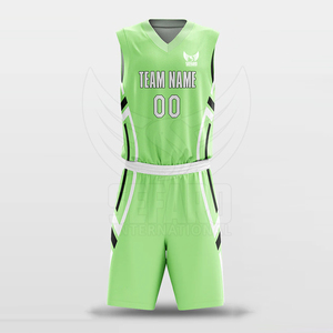 Uniforme de basket-ball réversible professionnel en gros, grande taille, respirant - Product Image 4