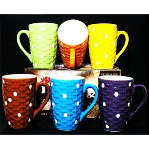 Juego de Tazas de Leche de Cerámica Clásicas - Product Image 3