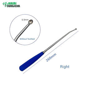 Cureta Ósea UBE Izquierda/Derecha de Acero Inoxidable, Instrumentos Quirúrgicos Ortopédicos Manuales de Hasni Surgical - Product Image 4
