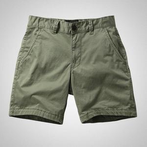 Shorts Bermuda en toile noire unie pour homme, décontractés, avec cordon de serrage, logo sur le devant, poches obliques et séchage rapide - Product Image 4