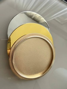 Posavasos de Metal con Diseño Elegante, Alfombrillas para Tazas de Té, Precio al por Mayor, Artesanía, Artículos de Mesa, Vajilla - Product Image 2