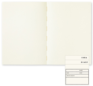 Midori MD Máy tính xách tay A5 dày 15350006 trống - Product Image 1