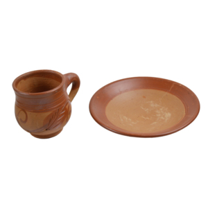 Verre à eau et à lait de fabrication indienne, motif ancien peint, pour boire du sable - Product Image 3
