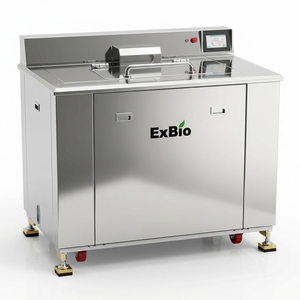 Machine à ordures ménagères Revendeur de qualité supérieure Exbio Capacité de 300kg/jour Machine à composter les déchets alimentaires - Product Image 1