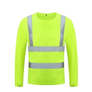 Camiseta de Seguridad para Trabajo, Alta Visibilidad, Reflectante, ANSI Clase 1, Secado Rápido, con Logotipo, Venta al Por Mayor, Construcción, AWARTEN INTERNATIONAL - Product Image 2
