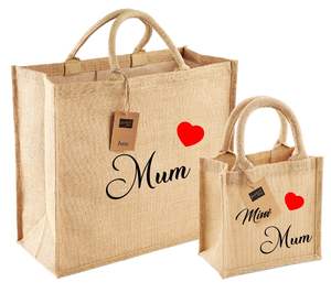 กระเป๋าช้อปปิ้งผ้าลินินเคลือบลามิเนตแบบใช้ซ้ำได้เป็นมิตรกับสิ่งแวดล้อมพร้อมโลโก้สั่งทำ กระเป๋าผ้าปอกระเจาจากบังกลาเทศ - Product Image 2