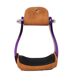 Estribos de Aluminio Negro Premium para Caballos, Estilo Western, con Pedrería Brillante Grabada, para Carreras de Barriles, Rodeo y Equitación de Alto Rendimiento - Product Image 6