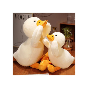Cute Pink Plush Pillow With Drawstring Top 31cm-50cm Soft Stuffed Toy For Kids Unisex - Product Image 5