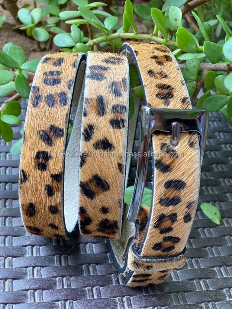 Brown with leopard print