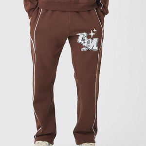 Conjunto Deportivo Oversize de Alta Calidad OEM, Sudadera Lisa, Pantalón Deportivo, Ropa Deportiva de Felpa, Ropa Deportiva de Algodón para Hombre - Product Image 3