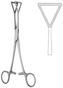 Pinzas Duval Premium de 20 cm, Acero Inoxidable, Instrumento Quirúrgico para Agarrar Pulmones de Forma Atraumática, Herramienta Médica Reutilizable - Product Image 3