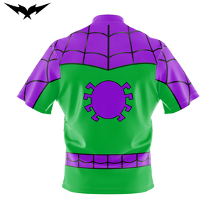 Maillots de bowling unisexes réversibles personnalisés en gros, sans couture, de haute qualité, avec fermeture éclair 1/4, respirants - Product Image 6