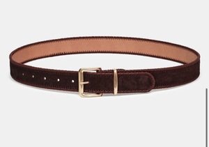 Cinturón de Cuero Nubuck Premium con Diseño Personalizado Divine International, con Hebilla Personalizada, Venta al Por Mayor OEM - Product Image 5