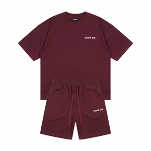 Ensemble T-shirt et short respirant imprimé pour homme – Collection été 2026 – Tenue sport et décontractée - Product Image 4