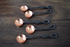 Cuchara medidora de café hecha a mano para cocinar y hornear, para utensilios de cocina caseros, diferentes tazas y cucharas medidoras. - Product Image 3