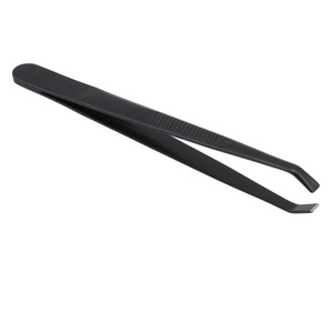Pince à épiler incurvée plaquée or de haute qualité, 1/5 pièces, moderne, durable, pointe de précision, pointe droite et pointue, écologique, en acier inoxydable - Product Image 2