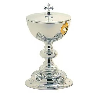 Ciborio de Latón Premium con Tapa para Ceremonias Religiosas en Iglesias - Product Image 5