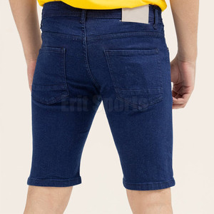 High Quality Knitted Solid Casual Mid <b>Men</b> <b>Jeans</b> Shorts with Custom Logo Design OEM Service Factory Wholesale Price - Product Image 2