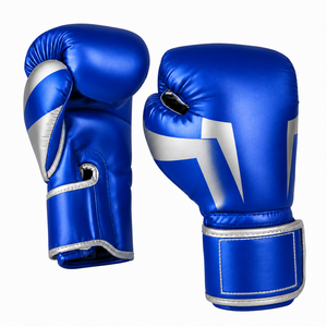 Gants de boxe en cuir PU de haute qualité avec fermeture antidérapante pour adultes - Product Image 1